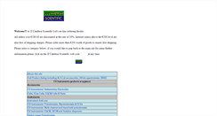 Desktop Screenshot of ijcambria-webshop.com